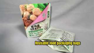 Επαναχρησιμοποιούμενες σακούλες συσκευασίας τροφίμων