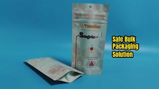 Cannabis Mylar Τσάντες Πιστοποιημένος από τις ΗΠΑ Χύμα ανθεκτικό στα παιδιά για ιατρεία