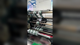 Έγχρωμη εκτύπωση Ρολό φιλμ υψηλής ευκρίνειας Προσαρμοσμένη εκτύπωση Φιλμ συσκευασίας τροφίμων