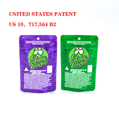 Ανθεκτικός σε οσμές πλαστικός φερμουάρ κλειδαριού προστατευτικές τσάντες παιδιών αυτοτελής τσάντα φαγητού