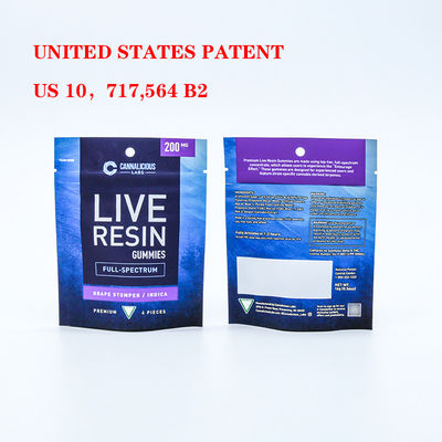 Ασφαλείς τσάντες προστασίας παιδιών με αντοχή σε οσμές και αυτοτελή κλειδαριά από πλαστικό φερμουάρ