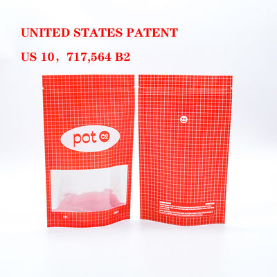 Προσαρμοσμένες ανθεκτικές σε οσμές παιδικές προστατευτικές σακούλες αυτοτελής πλαστική σφραγίδα κλειδαριού τσάντες τροφίμων