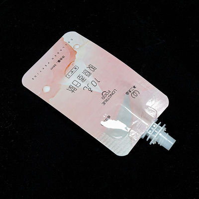 Προσαρμοσμένη εκτυπωμένη όρθια τσάντα σφουγγαριού ζελέ γάλα χυμώδης υγρή συσκευασία τσάντα σφουγγαριού