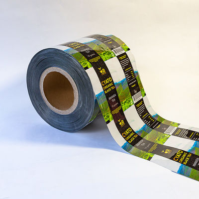 Τροφίμων Αλουμινίου Φόλιο Συνθετικό Ρολ Φιλμ Χρωματική Εκτύπωση Τσάι Σνακ Αυτόματη συσκευασία Ρολ Φιλμ