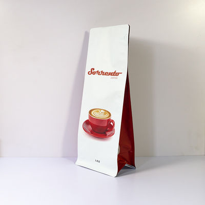 Μία οδική βαλβίδα εξάτμισης Καφέ κόκκους αποθηκευτικές σακούλες διατηρεί φρέσκο αρωματικό 1 κιλό 5 λίβρες