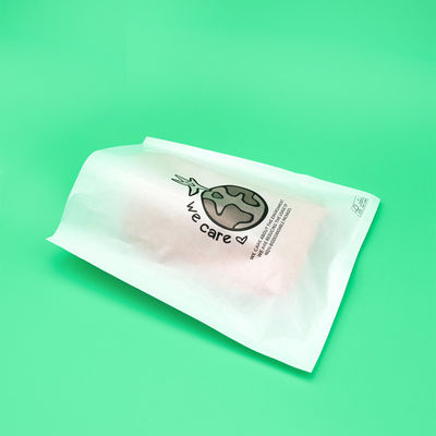 Διαφανείς γυάλινες σακούλες για ρούχα Περιβαλλοντικά φιλικές αυτοκόλλητες