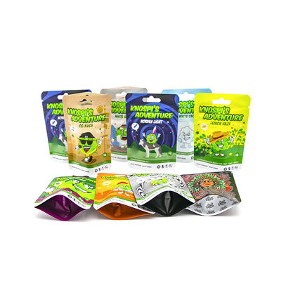 Προσαρμοσμένο στέρεο φερμουάρ γεύση φρούτων τσάντα καπνού τσιγάρο τσάντα Mylar τσάντα καπνού τσάντα πλαστικού χόρτου