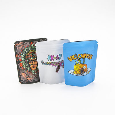 Προσαρμόσιμο φρουτοπόταμο με αρωματικό στερεό φερμουάρ Mylar τσιγάρο / τσιγάρο τσάντα με επανακλείσιμο πλαστικό σχέδιο