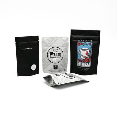 Τυπωμένα σφραγισμένα σφραγισμένα σάκκα τσάντες αδιάβροχα βιοδιασπώμενα πλαστικά όρθια αλουμινένιο φύλλο