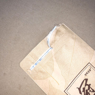 Προσαρμοσμένη ματ πλαστική σακούλα συσκευασίας για τα τρόφιμα σνακ αποξηραμένα φρούτα τσάι καφέ επίπεδο κάτω όρθιος τσάντα τσάντα με φερμουάρ