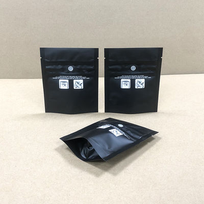 1g Μικρομεγέθη Μαύρη παιδοασφαλής τσάντα με αυτόνομη κλειδαριά από πλαστικό φερμουάρ