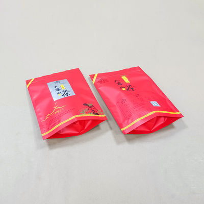 Ανθεκτικές εσωτερικές αλουμινωμένες τσάντες φερμουάρ για λύσεις συσκευασίας τροφίμων