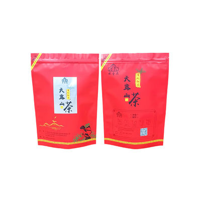 Στάσου Αλουμινωμένες πλαστικές σακούλες με προστασία από υγρασία με αποθήκευση τροφίμων με φερμουάρ