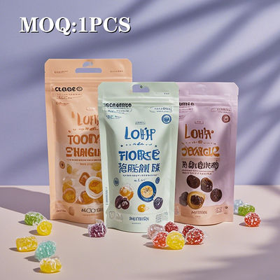 Ανθεκτικές σακούλες αποθήκευσης με φερμουάρ με αεροστεγή σφραγίδα για συσκευασίες τροφίμων