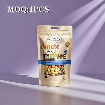 Ενυδατοασφαλής Custom πάχος Τροφική ποιότητα Stand up pouch για τσάντες συσκευασίας Gummy και M Bean