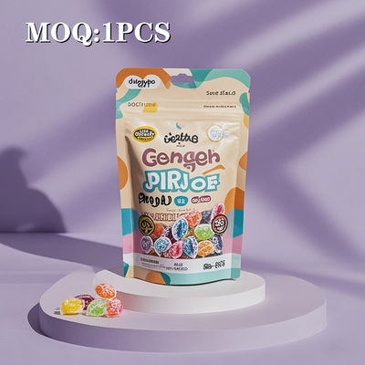 Περιβαλλοντικά φιλικές τσάντες Mylar για συσκευασία τροφίμων προσαρμόσιμες με το λογότυπο της μάρκας