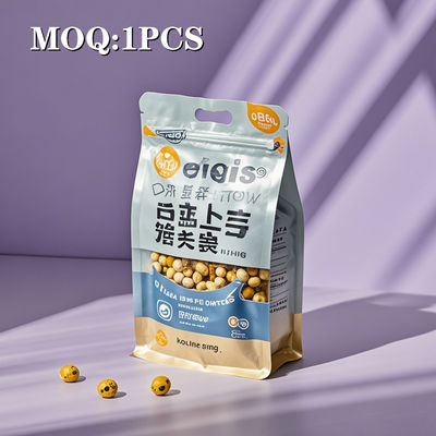 Προσαρμοσμένη εκτυπωμένη πλαστική σακούλα για πικάντικα μπαχαρικά - Κόκκινη 2,5 χιλιοστών τσάντα φερμουάρ