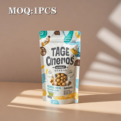 Σθεναρά καρύδια, δημητριακά και φασόλια Τάκοι συσκευασίας τροφίμων με επαγγελματική αίσθηση και επανακλείσιμο φερμουάρ