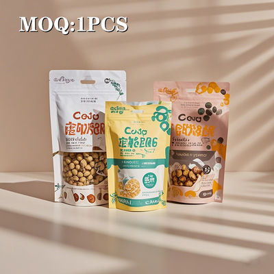Προσαρμοσμένη ψηφιακή εκτύπωση Αντιοσμητικό φράγμα 3.5g Μύλαρο συσκευαστική σακούλα πλαστική συσκευασία τροφίμων σακούλες για φασόλια αποθήκευση τροφίμων