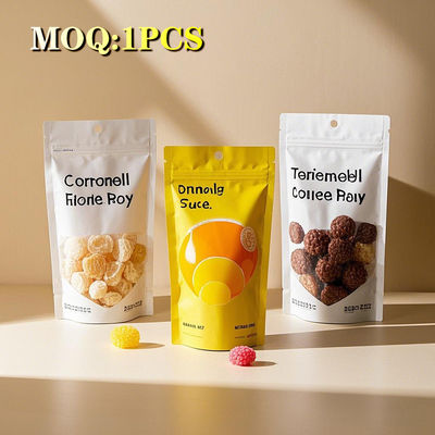 Προσαρμοσμένο μέγεθος Τυπωμένη Παιδικά Ασφαλής Συσκευή Τροφίμων Γλυκίστικη Γλυκίστικη Πλακέτα 3.5g Ασφαλής Μυρωστική Τύπωση Τάκοι Mylar