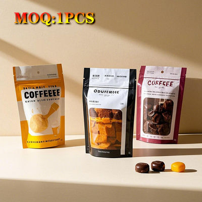 Προσαρμοσμένο Τυπωμένο Νέο Ζεστό Στάμπλινγκ Stand-Up Baggies Αλουμινωμένο Φόλιο Αντίοσμητη πλαστική συσκευασία Mylar Zip Lock Bags