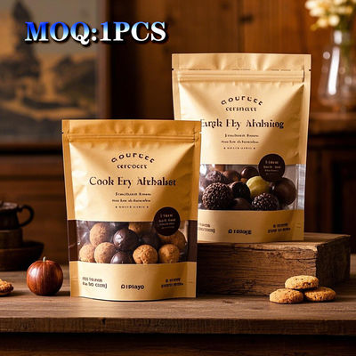 Τυποποιημένες τσάντες για τρόφιμα με εξατομικευμένες εκτυπώσεις για προστασία από την υγρασία