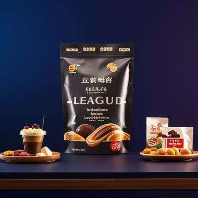 Τροφικές συσκευασίες συνθετικών υλικών Τάκοι συσκευασίας συνθετικών υλικών για σνακ / καφέ / ξηρά τρόφιμα