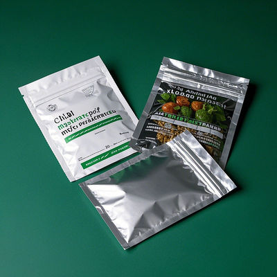 Παιδικά ανθεκτικές σακούλες Mylar FCC Παιδικά πιστοποιημένη συσκευασία Αεροστεγνή υγρασία-απορρόφητη τροφική ποιότητα Custom Zipper / μέγεθος / εκτύπωση