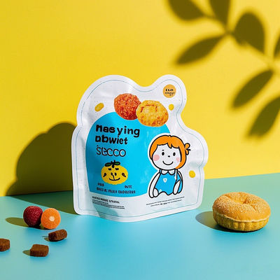 1oz έως 5lb Τυποποιημένες σχήμα Τροφίμων συσκευασία σακούλες Διαρροή-αποστασία & φρεσκάδα Σφραγίδα Snack Pet τροφή & καφέ συσκευασία