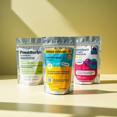 Παιδικά ανθεκτικά αλουμινένιο φύλλο σακούλες κλειδαριά ασφαλείας φερμουάρ διαρροή-απορρόφηση & μυρωδιά-μπλοκάρισμα FDA-συμμόρφωση ασφαλή αποθήκευση για τα φάρμακα χημικές ουσίες τοξίνες