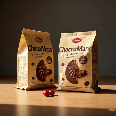 ​Retail-Ready T Coffee Pouches - Tamper-Evident Seal & Transparent Window Design