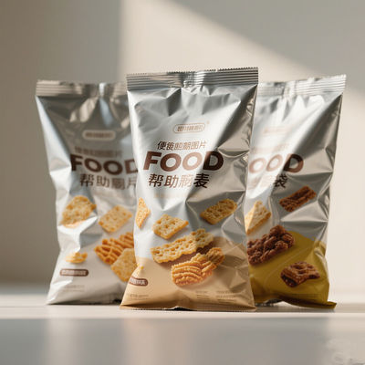 Βιομηχανική ποιότητα BOPET Αλουμινίου φύλλα σακούλες επαναχρησιμοποιήσιμες χύδης καφέ Snack αποθήκευση με κλείσιμο φερμουάρ