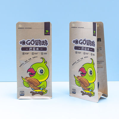 Βιολογική τροφή για παπαγάλους σε 8 πλευρικές τσάντες Επανακλείσιμα σνακ χωρίς BPA για τους αραούς και τις κακάτουες Πλούσιες σε θρεπτικά συστατικά χύδην λαχανικά για πουλιά