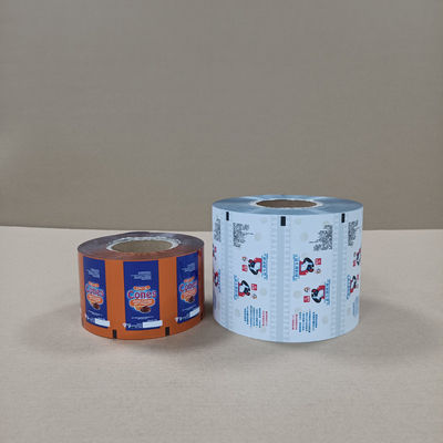 Περιβαλλοντικώς φιλική ταινία κυλίνδρων γλυκών ανακυκλώσιμη και άοσμη συσκευασία για λουκάνικα / γκαμίνες 40μm 600mm πλάτος