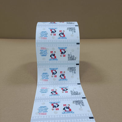 Μεταλλικό φινίρισμα ταινία περιτύλιξης καραμέλας Προσαρμόσιμες εκτυπώσεις για συσκευασία premium μάρκας 12 χρώματα 20-80μm