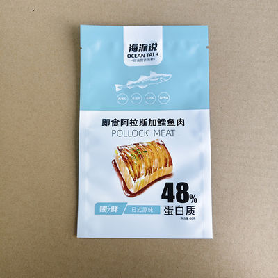 Εύκολο να σχίσει φρέσκο κρέας σνακ σακούλες ανθεκτική διαρροή συσκευασία για Jerky Charcuterie 4oz 6x8in