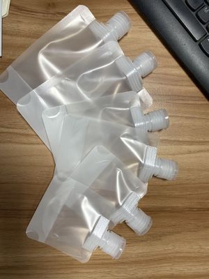 Προσαρμογή Διαφανή έτοιμο για να πάει Σπάουτ σακούλες σε απόθεμα