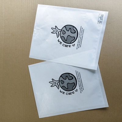 Περιβαλλοντικά φιλικές ανακυκλώσιμες σακούλες από χαρτί γυαλί ανθεκτικές σε λιπαρά Καθαρή θέα για βιοτεχνία τροφίμων Μικρά αντικείμενα