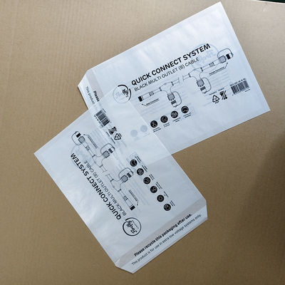 Αδιάβροχη τροφή Ασφαλείς γυάλινες τσάντες από χαρτί Περιβαλλοντικά φιλικές Διαφανείς συσκευασίες για αρτοποιία