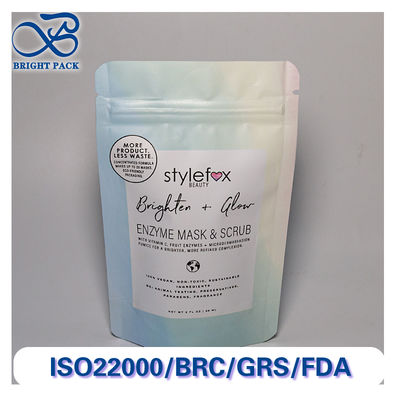 Οικολογικά Όρθια Σακουλάκια Για Συσκευασία Προϊόντων Περιποίησης Δέρματος Με Ανακυκλώσιμα Υλικά Και Προσαρμόσιμο Λογότυπο Επωνυμίας.