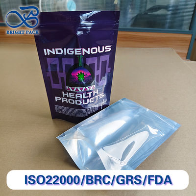 Φαρμακευτικής ποιότητας εξατομικεύσιμες τσάντες εκτύπωσης για φαρμακευτικές συσκευασίες με διαφανή πλάτη.