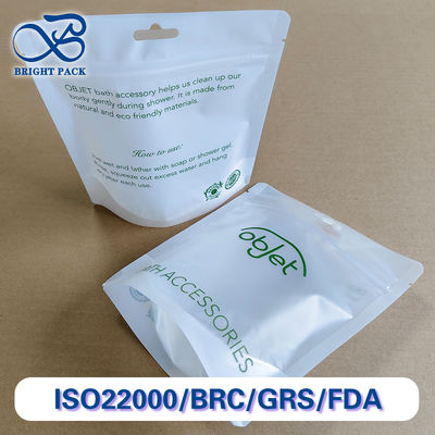Πρωταθλήματα διαφανείς τσάντες για μπάνιο συσκευασία με ανθεκτικό στο νερό και σφραγισμένο κλείσιμο φερμουάρ.