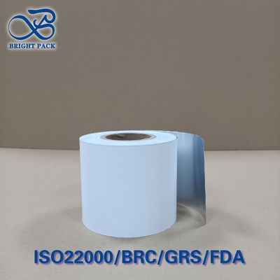 Ρολό μεμβράνης laminate Nylon / PE ανθεκτικό στη διάτρηση 35N με πιστοποίηση FDA/ISO22000