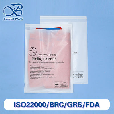 Προσαρμοσμένες Βιοδιασπώμενες Συσκευασίες Glassine με Εκτύπωση Λογοτύπου