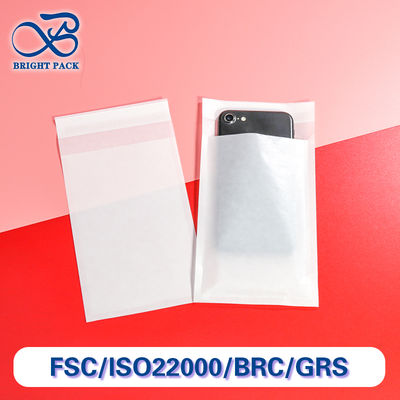 Προσαρμοσμένες σακούλες από χαρτί γυαλί βιοδιασπώμενες συσκευασίες ενδυμάτων