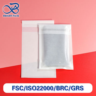 100% φιλικές προς το περιβάλλον και βιοδιασπώμενες σακούλες από γυάλινο χαρτί για συσκευασία