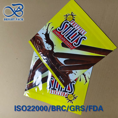 Υψηλής αντοχής σε θερμοκρασία σακούλα για σοκολάτα 120°C θερμόγεμισμα ασφαλές στρώμα φραγμού EVOH FDA/EC1935 πιστοποιημένο