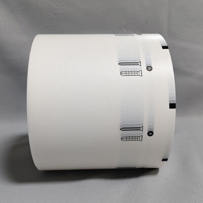 Απόθεμα ρολού συνθετικού χαρτιού προσαρμοσμένου μεγέθους - Λεία επιφάνεια για εκτύπωση Flexo υψηλής ποιότητας