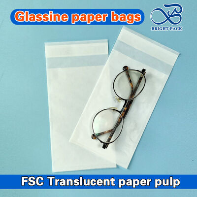 Οικολογικές Ανακυκλώσιμες Χάρτινες Συσκευασίες Glassine Ανθεκτικές σε Λίπη Διαφανές Ιδανικό για Τρόφιμα Χειροτεχνίες Μικροαντικείμενα