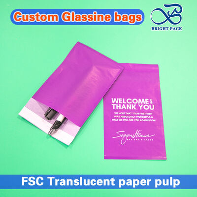 Οικολογικές χάρτινες σακούλες και φάκελοι από γυαλιστερό χαρτί με υψηλή διαφάνεια και 100% βιοδιασπώμενο υλικό